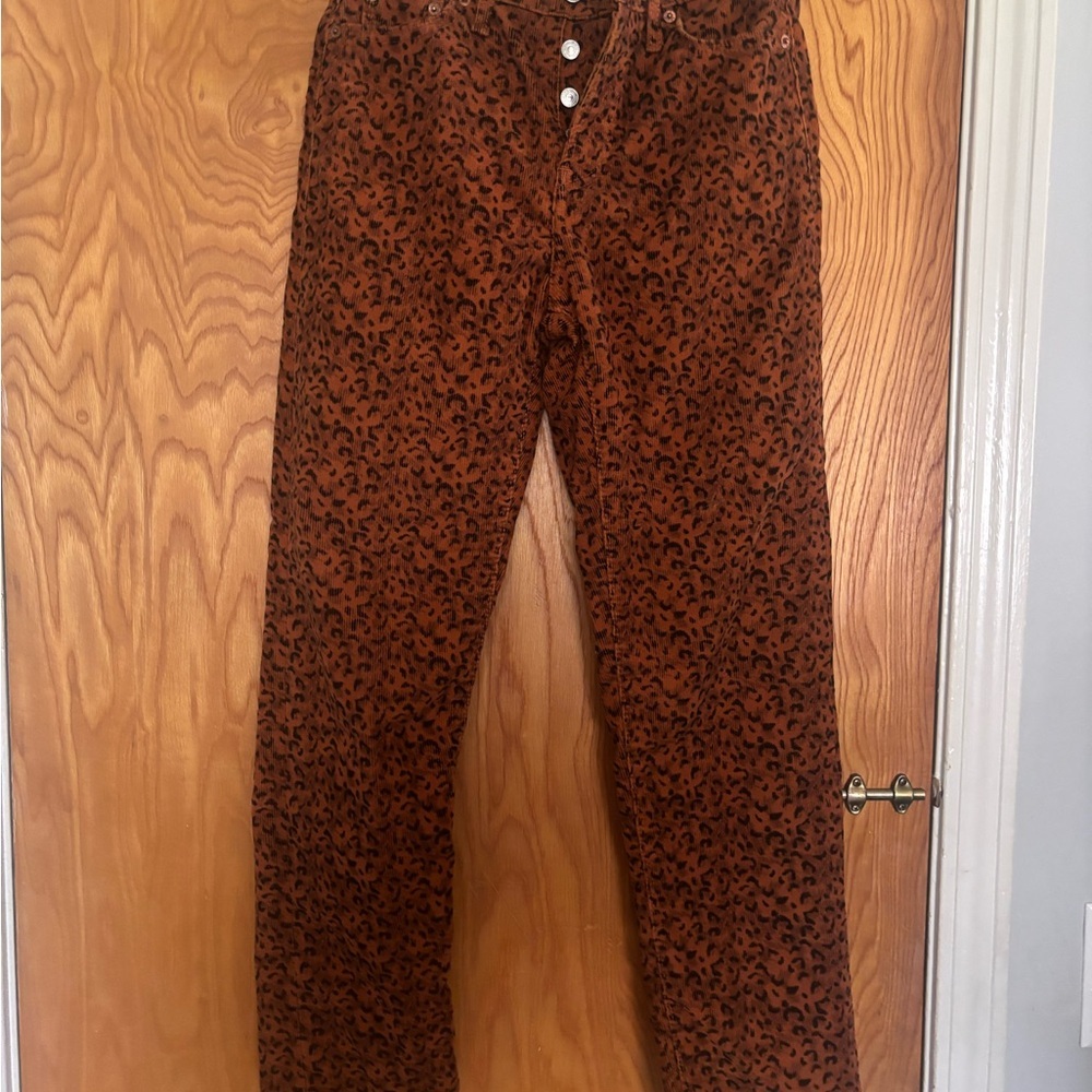 Levi's Patterned Wedgie Straight Pants - image 6